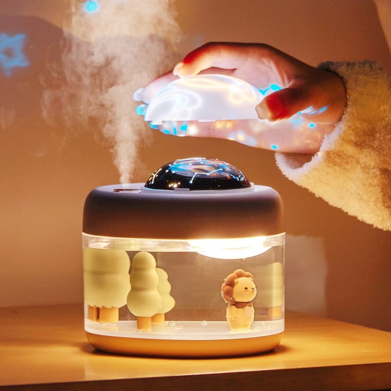 Humidificateur d'air veilleuse bébé lion ciel étoilé - PIXAR
