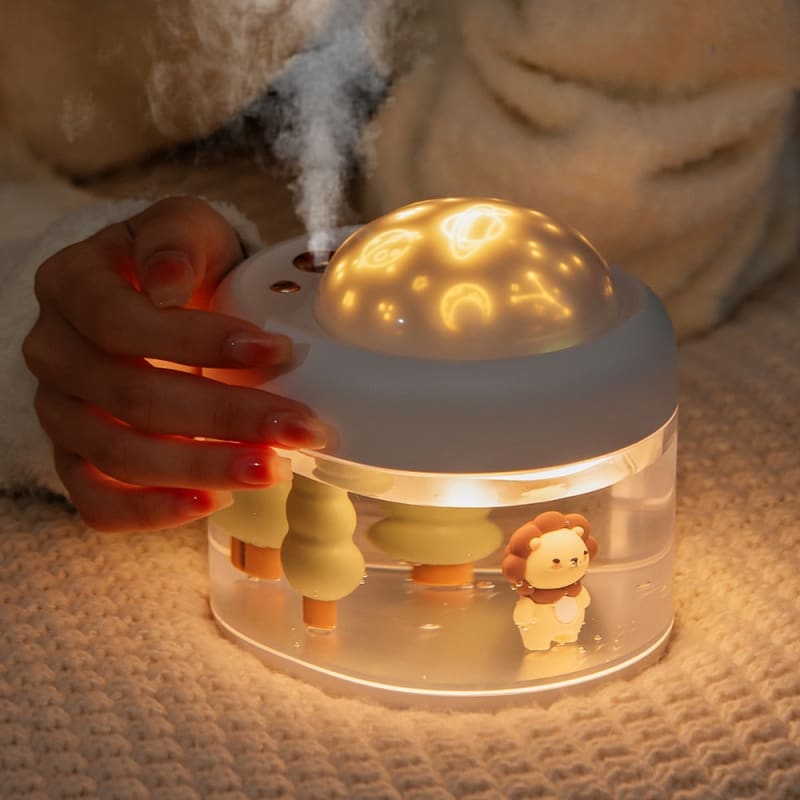 Humidificateur d'air veilleuse bébé lion ciel étoilé - PIXAR