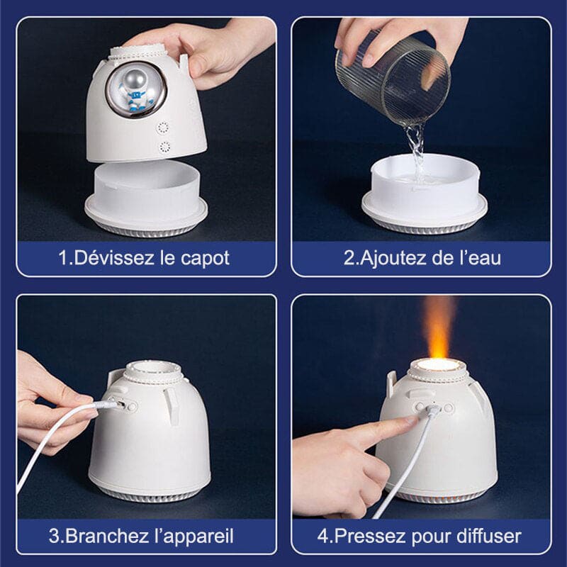 Humidificateur d'air bébé mission spatiale - ASTRO