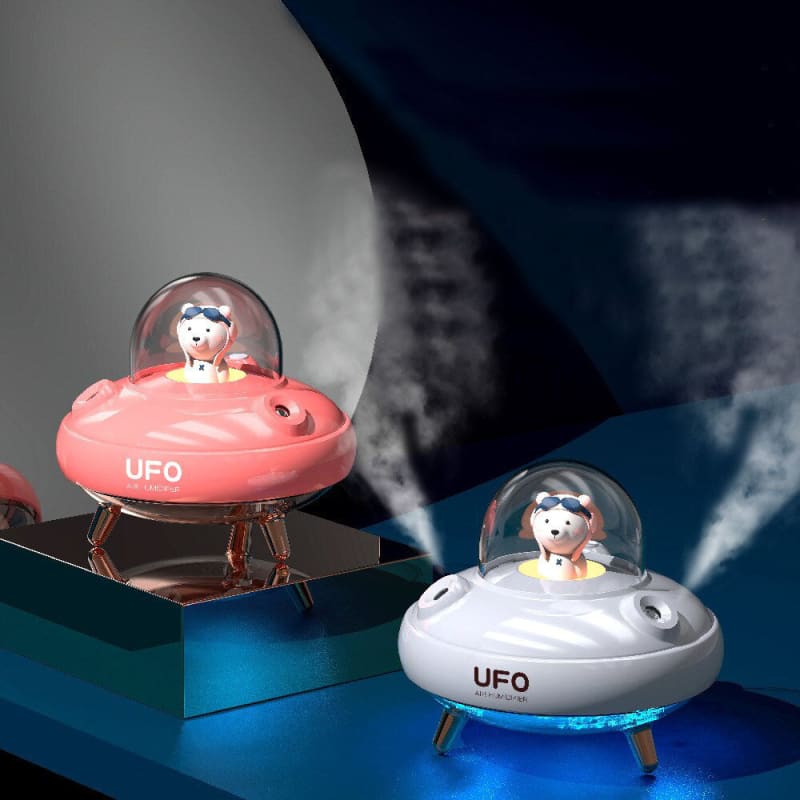 Humidificateur d'air bébé rechargeable design vaisseau - UFO