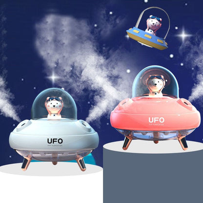 Humidificateur d'air bébé rechargeable design vaisseau - UFO