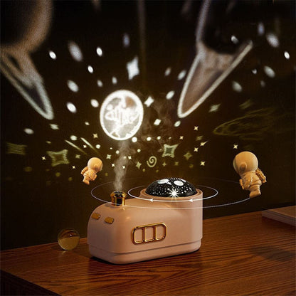 Humidificateur d’air bébé train vintage - LOCO / humidificateurs d'air projection lumineuse pour enfant