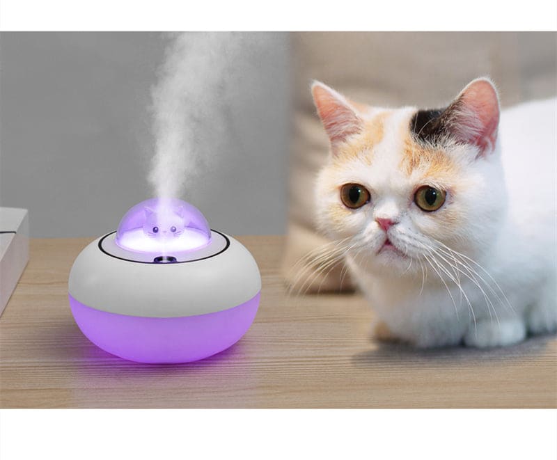 Humidificateur d'air bébé veilleuse chat - PILOU