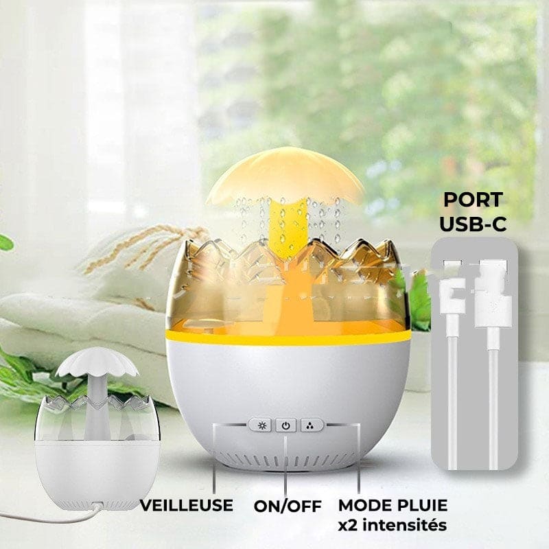 Humidificateur d'air chambre bébé 3en1 - OVOBRUME