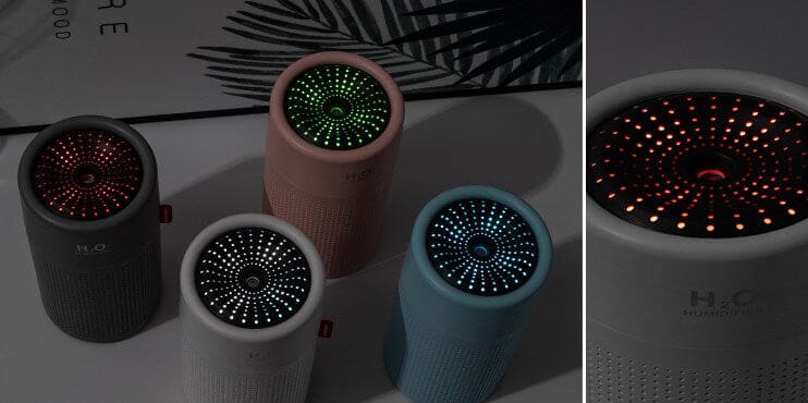 Humidificateur d'air de grande capacité rechargeable - POOM