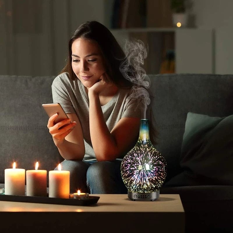 Humidificateur d'air design feu d'artifice - LOONY
