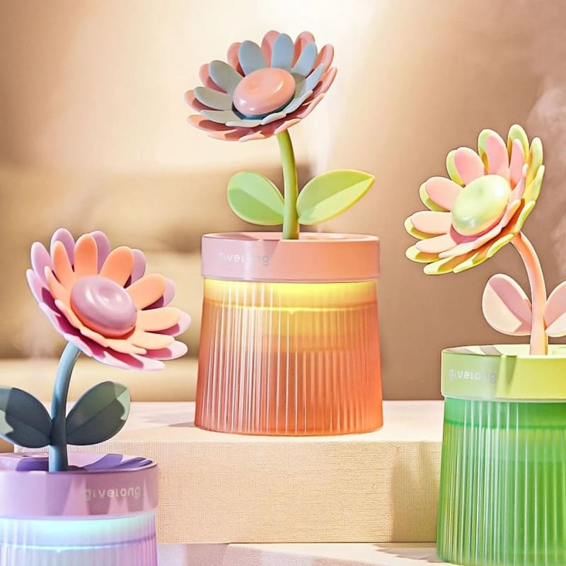 Humidificateur d'air design fleur - LYA
