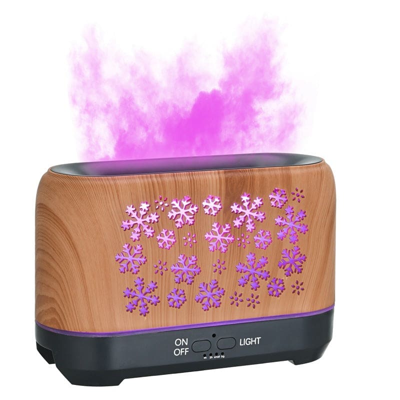Humidificateur d'air design hiver effet de flammes - NEBOA
