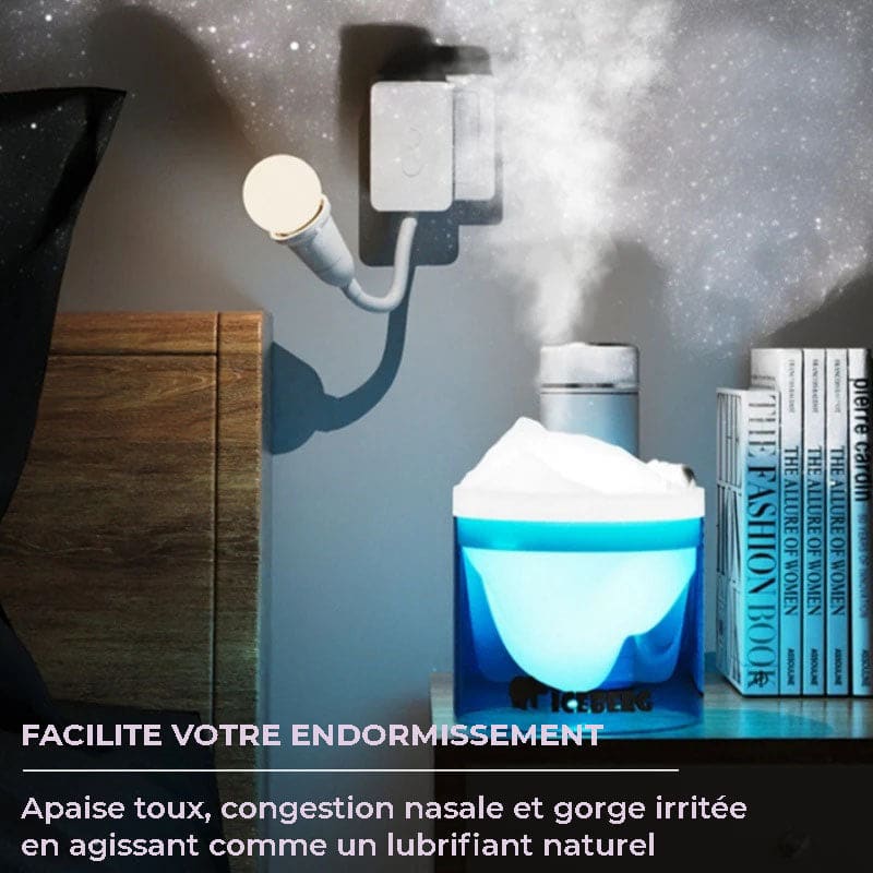 Humidificateur d'air design iceberg - HYGROZA