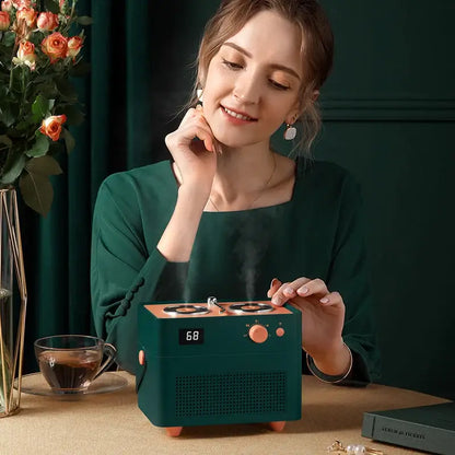 Humidificateur d'air design phonographe - VAPORO
