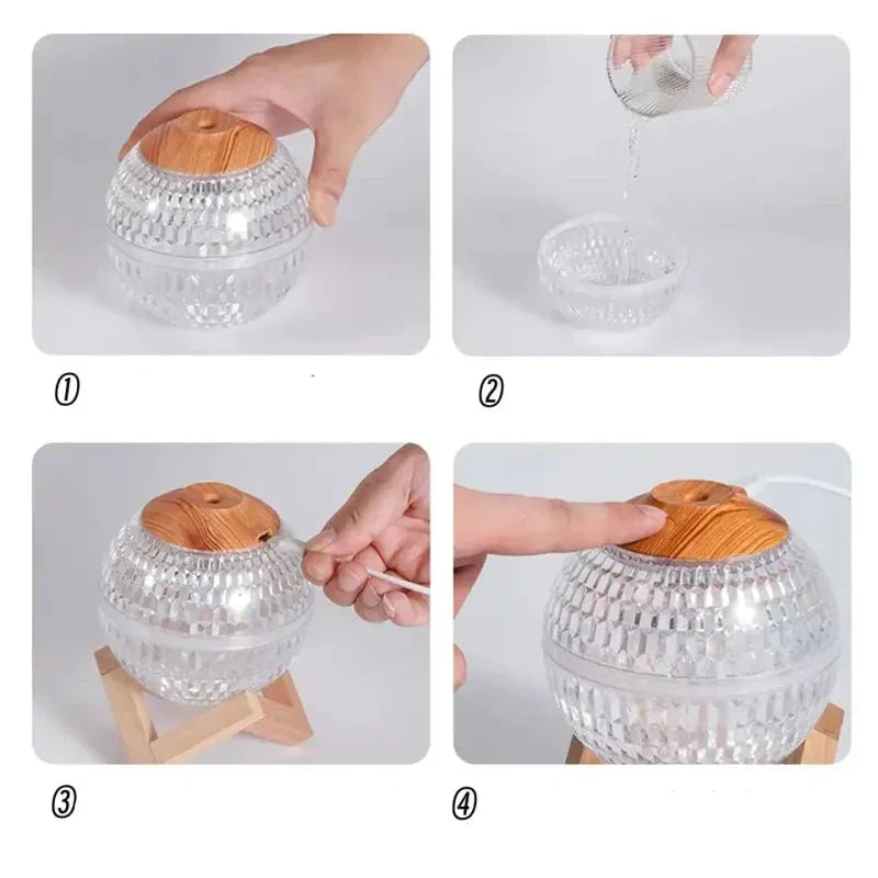 Humidificateur lampe diffuseur huile essentielle - IREO