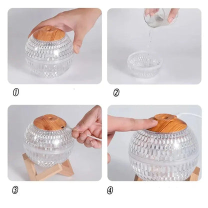 Humidificateur lampe diffuseur huile essentielle - IREO