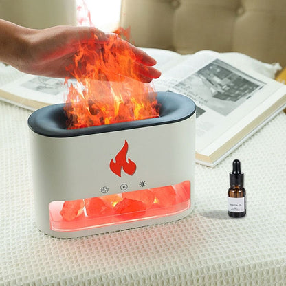 Humidificateur d'air diffuseur HE effet flamme - NEZIX