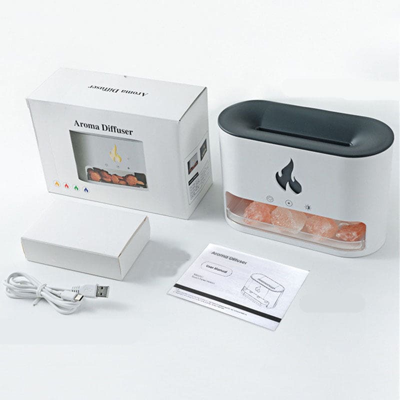 Humidificateur d'air diffuseur HE effet flamme - NEZIX