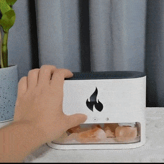 Humidificateur d'air diffuseur HE effet flamme - NEZIX