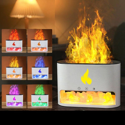 Humidificateur d'air diffuseur HE effet flamme - NEZIX