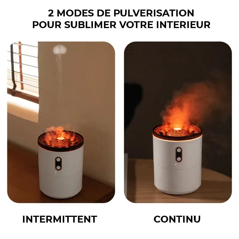 Humidificateur d'air diffuseur HE volcanique - BRUMEA