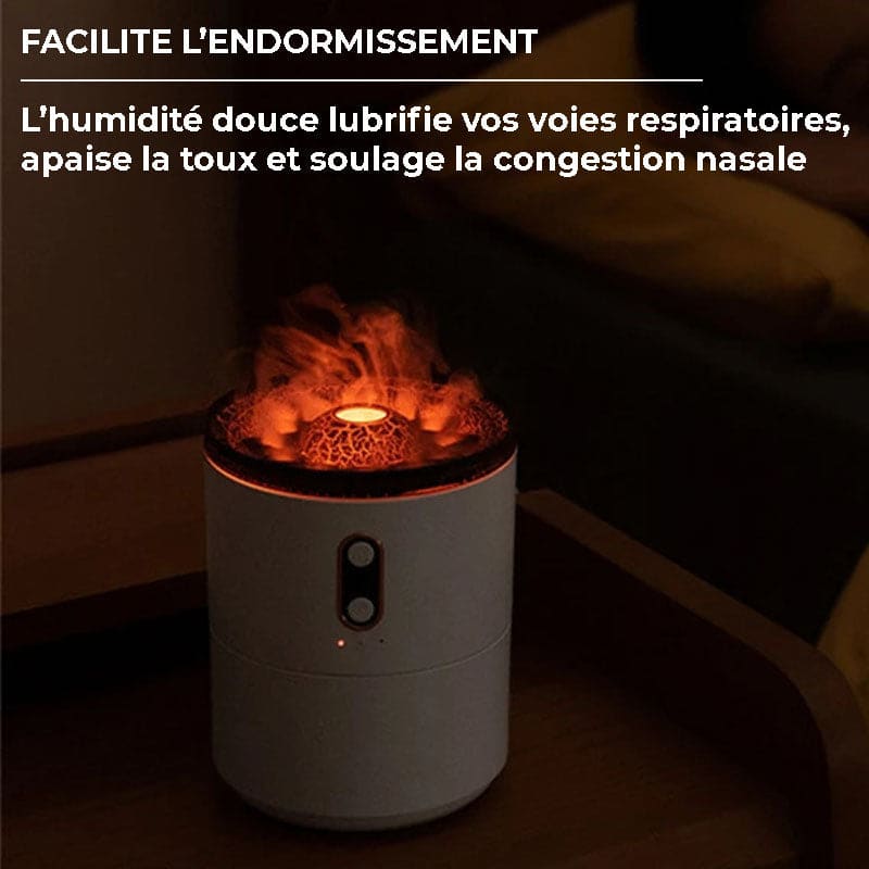 Humidificateur d'air diffuseur HE volcanique - BRUMEA