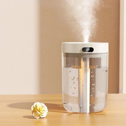 Humidificateur d'air double buse 1.5L - TIDIO