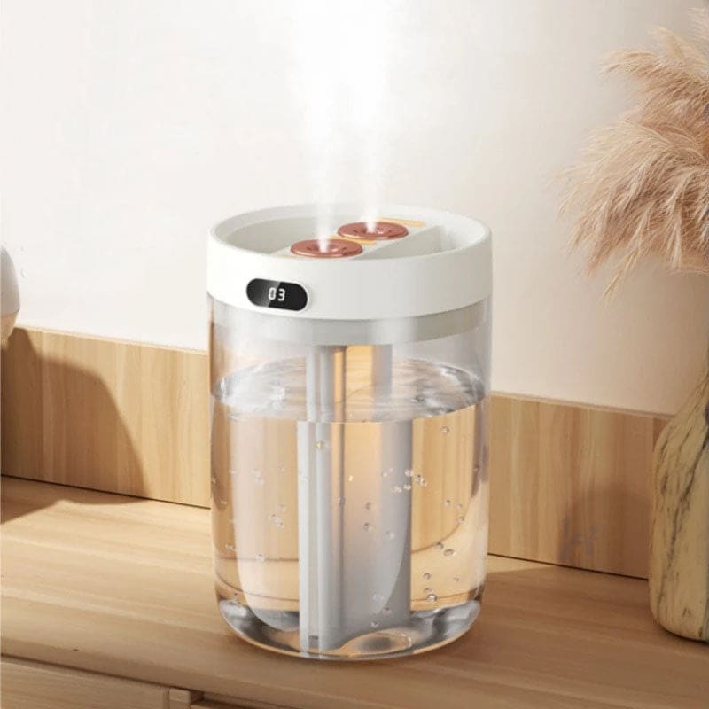 Humidificateur d'air double buse 1.5L - TIDIO