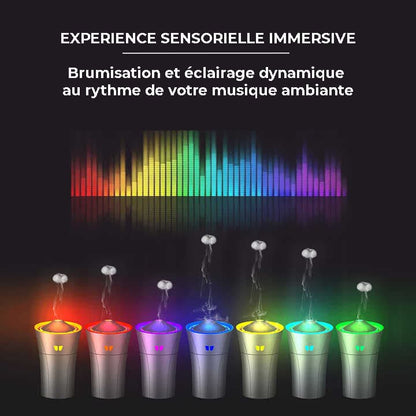 Humidificateur d'air dynamique rechargeable - REBO