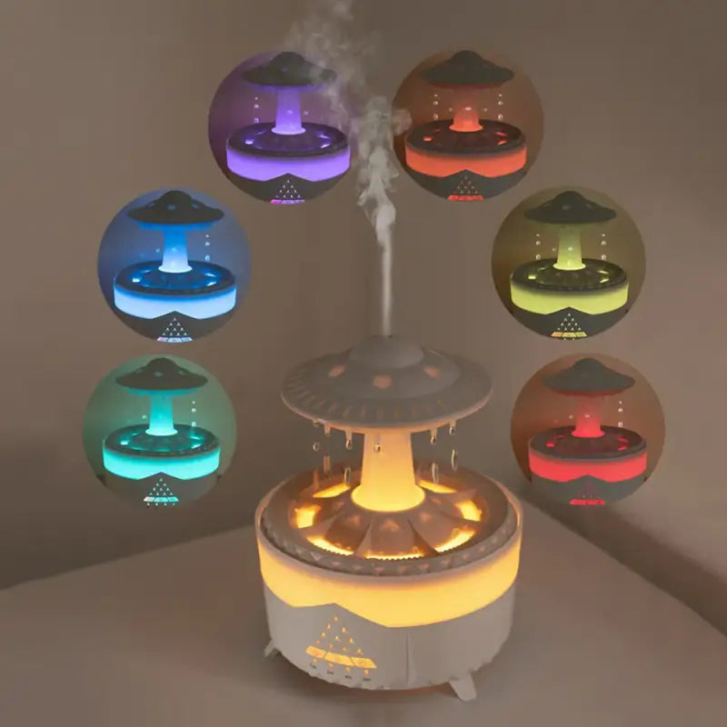 Humidificateur d'air écoulement de pluie 3en1 - GEMINI