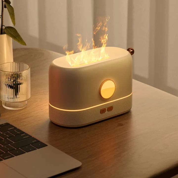 Humidificateur d'air effet flammes diffuseur HE - SONA