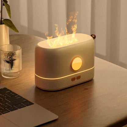 Humidificateur d'air effet flammes diffuseur HE - SONA