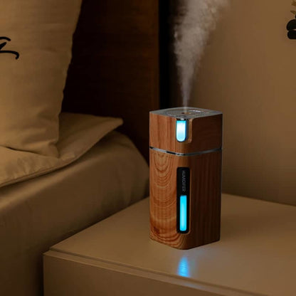 Humidificateur d'air finition bois naturel - BUZZ