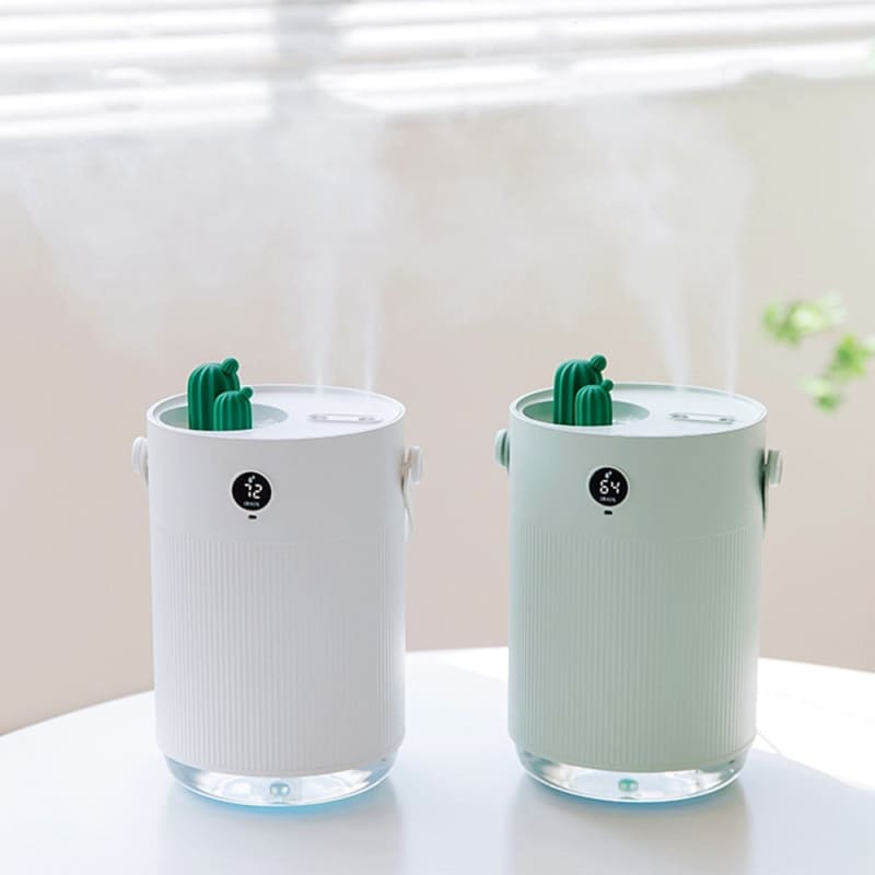 Humidificateur d'air hygromètre 3en1 écran digital - IRIS