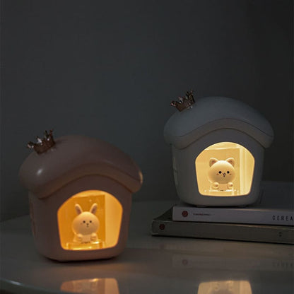 Humidificateur d'air maisonette veilleuse bébé - SANA