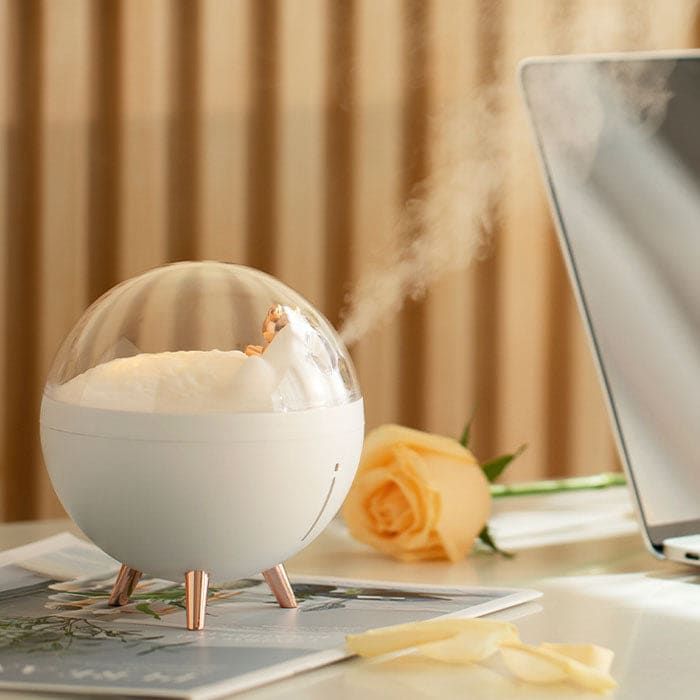 Humidificateur d'air pour chambre avec veilleuse douce - WOODY