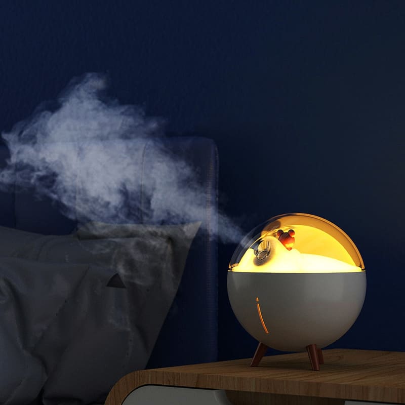 Humidificateur d'air pour chambre avec veilleuse douce - WOODY