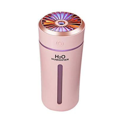 Humidificateur d’air pour véhicule et bureau - STAN / humidificateur d'air rose silencieux