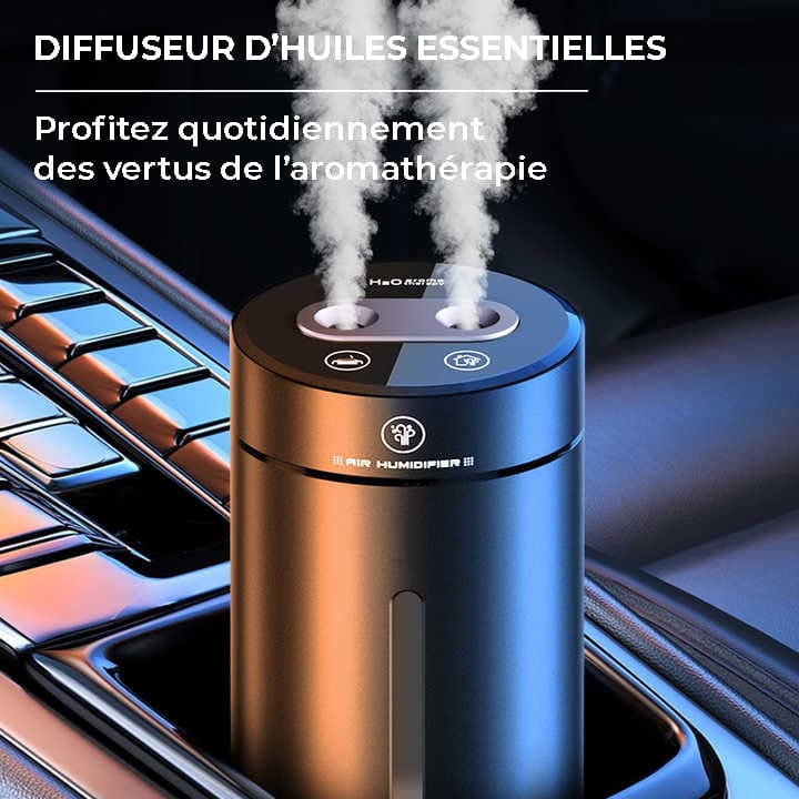 Humidificateur d'air purificateur voiture START & STOP - RAMEA