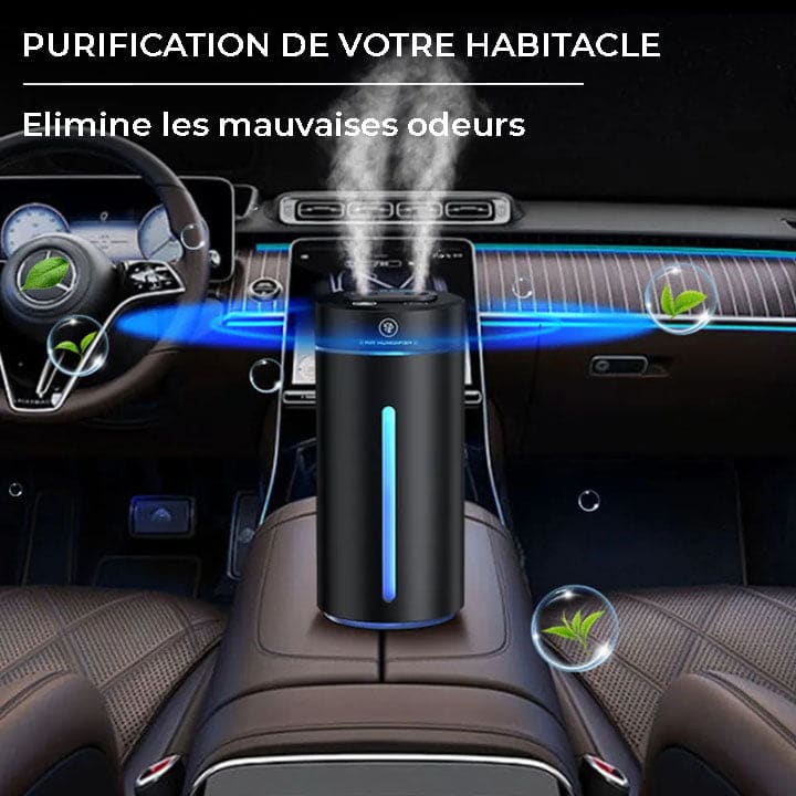 Humidificateur d'air purificateur voiture START & STOP - RAMEA