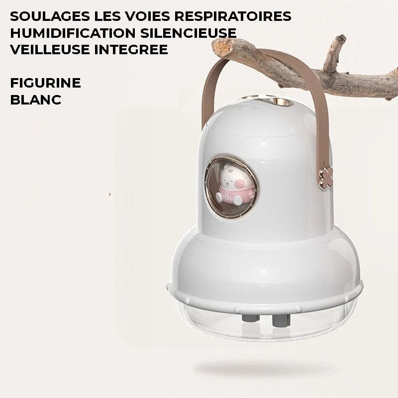 Humidificateur d'air rechargeable à suspendre - ARIXA