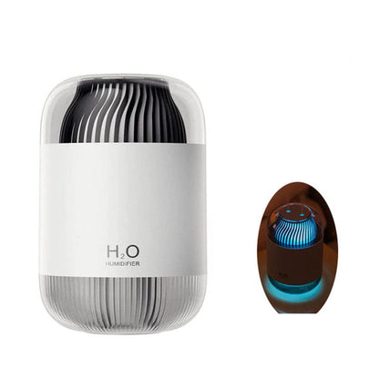 Humidificateur d’air rechargeable double brumisation - HALO / humidificateur d'air silencieux puissant