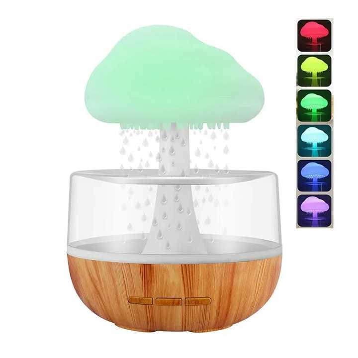 Humidificateur diffuseur huile essentielle fontaine effet pluie - MOOD