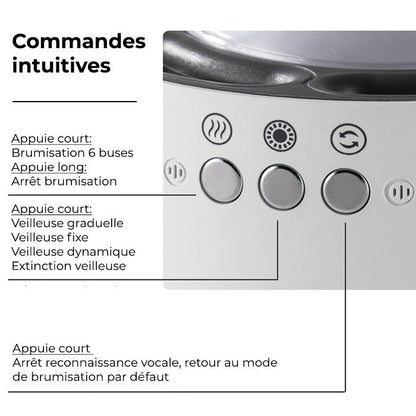 Humidificateur d'air à brumisation dynamique - SANA