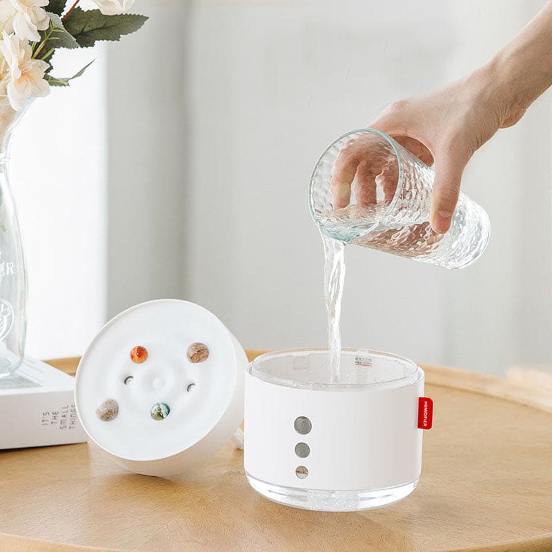 Humidificateur d'air sans fil design planète - KINDO