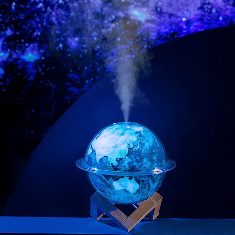 Humidificateur d'air silencieux design planète - EXO