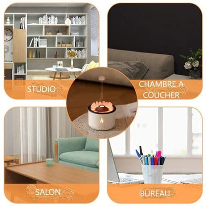 Humidificateur diffuseur huile essentielle par brumisation - POPY