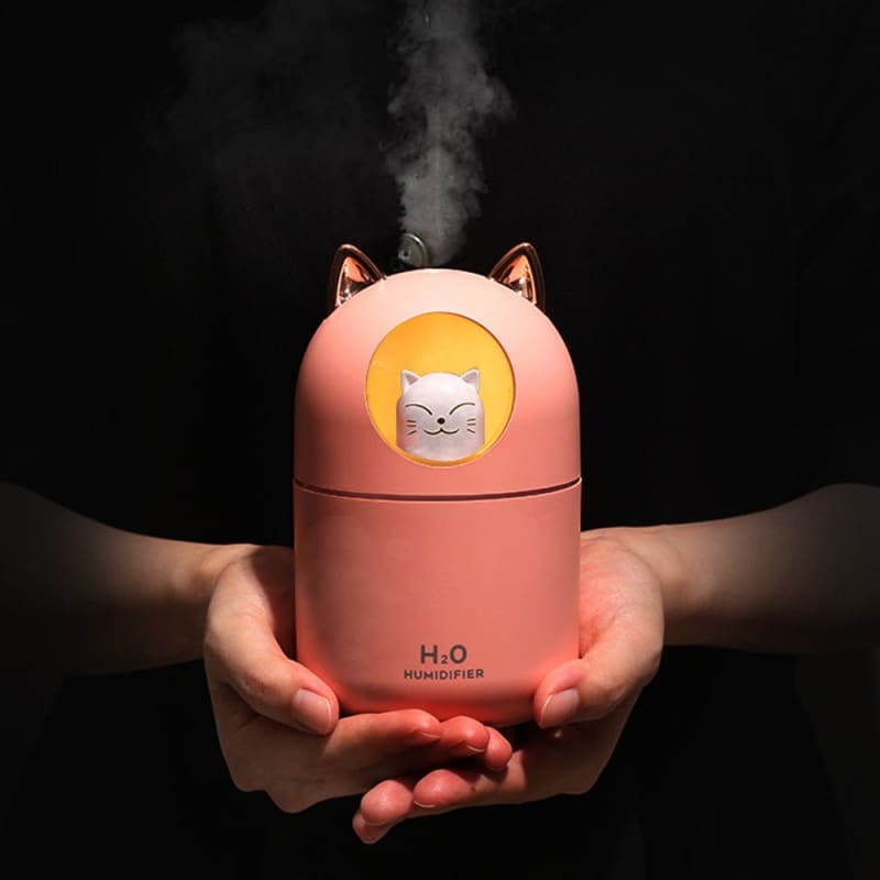 Humidificateur d'air ultrasonique chat kawaii - LIPSO