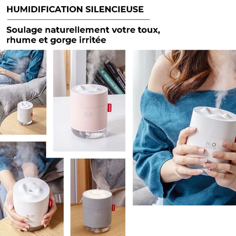 Humidificateur d'air veilleuse de nuit - ZIX