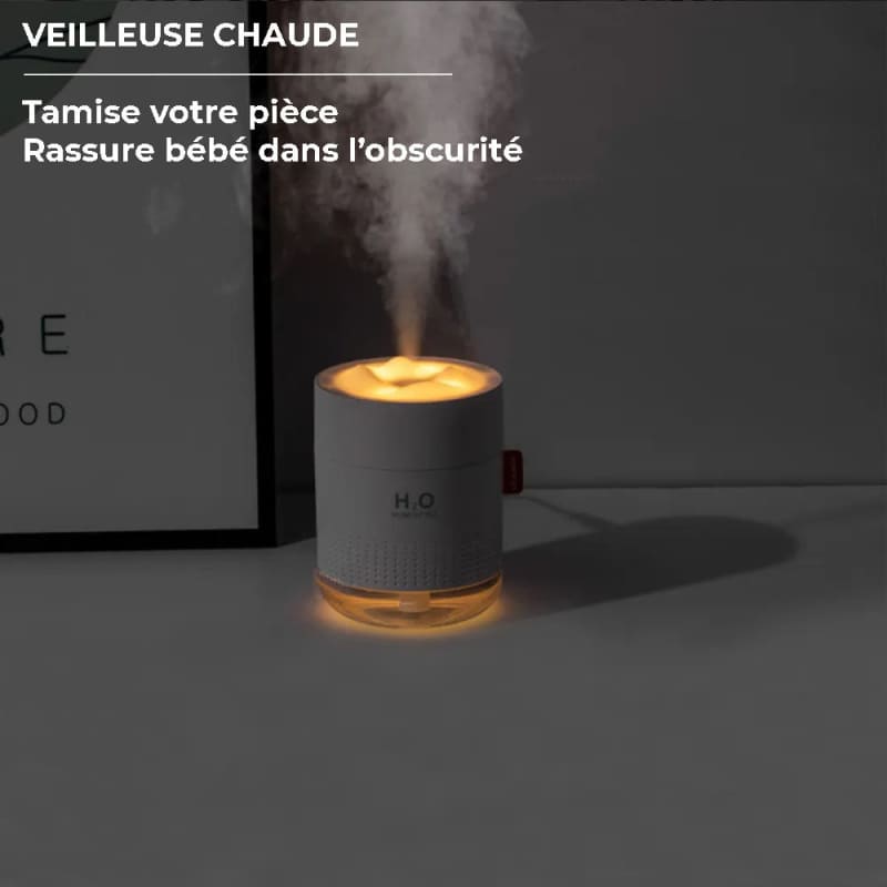 Humidificateur d'air veilleuse de nuit - ZIX