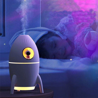 Humidificateur d'air veilleuse fusée spatiale - SPACE X
