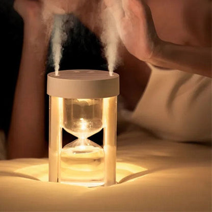 Humidificateur d'air veilleuse sablier 2en1 - JAKA