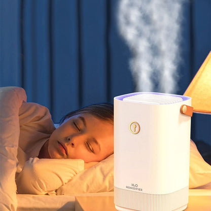 Humidificateur d'air XXL double diffusion 3L - DOLPIO