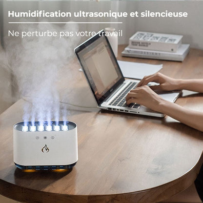 Humidificateur intelligent effet de flamme dynamique - GUILY